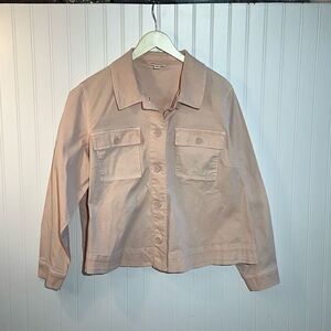 Westport Swing Jacket Women 2XLarge Pink Button Front Trapeze Barbiecore Classic